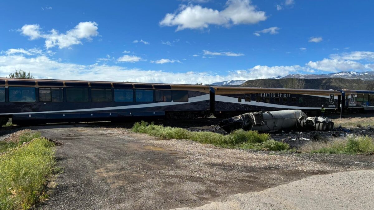 Passenger train service resumes in Colorado following Wednesday's
