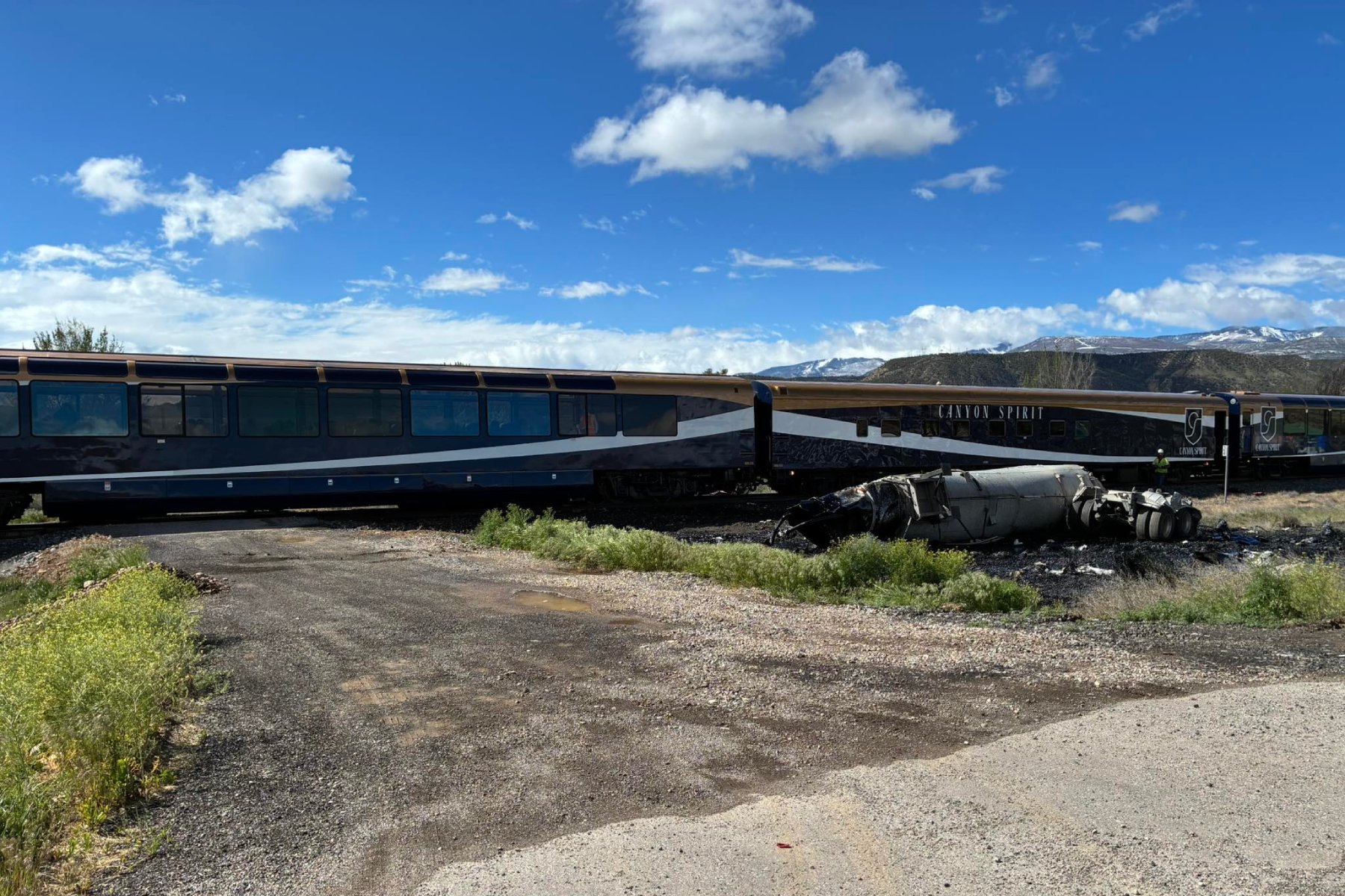 Passenger train service resumes in Colorado following Wednesday’s derailment