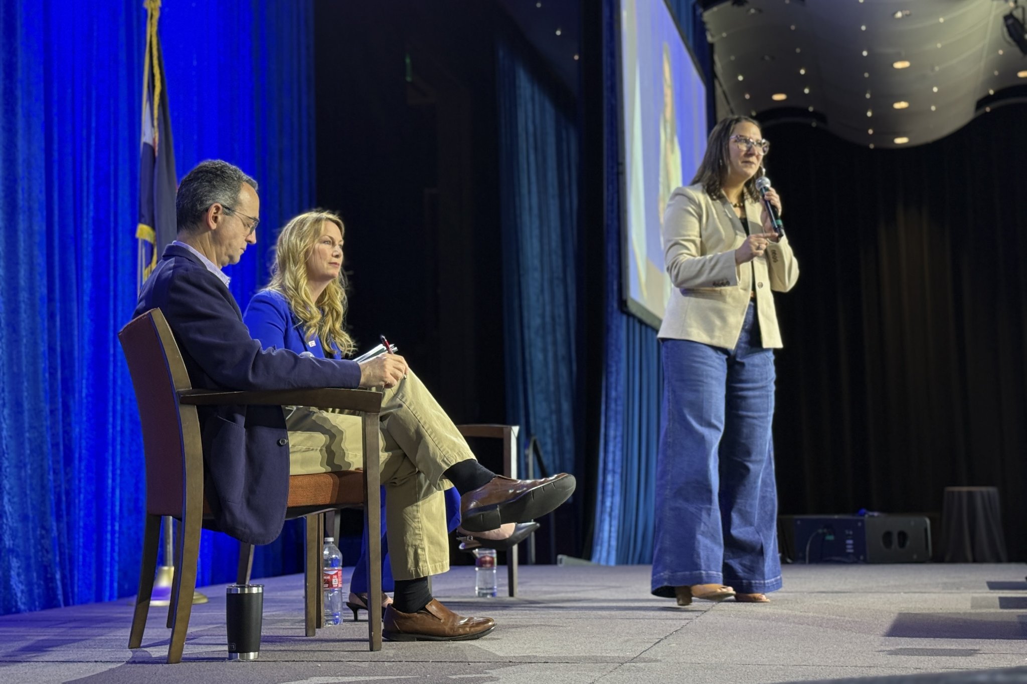 Colorado Secretary of state candidates tout their experience at Democrat gathering