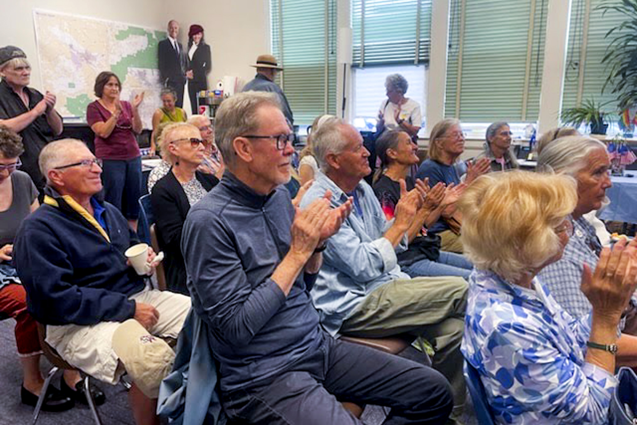 Weiser seeks to motivate Democratic volunteers in Mesa County as canvassing begins